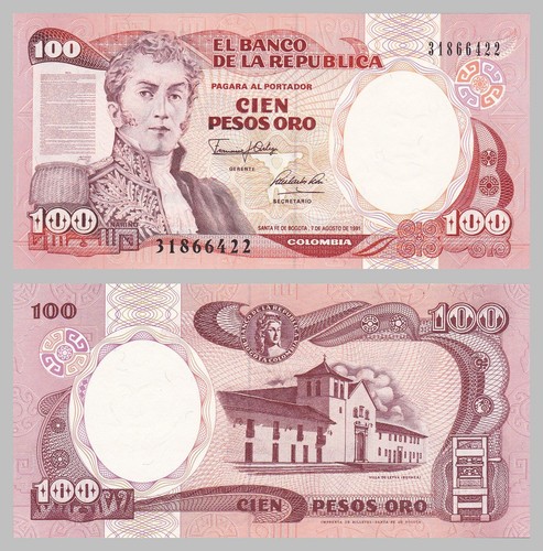 Colombia 100 pesos - colombia,