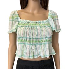 Zara Women's Square Neck Puff