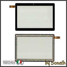 VETRO TOUCH SCREEN TOUCHSCREEN PER MAJESTIC TAB 714 NERO