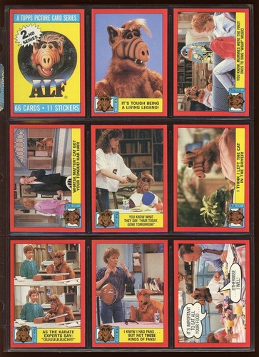 Alf 1988 complete - cards, set