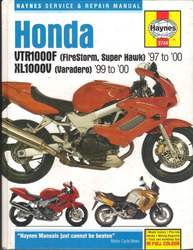 Manuale honda firestorm - manuale,