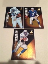 Set 3 carte squadra Pinnacle