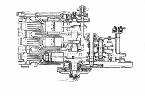 Moto guzzi 500cc cylinder - 500cc,