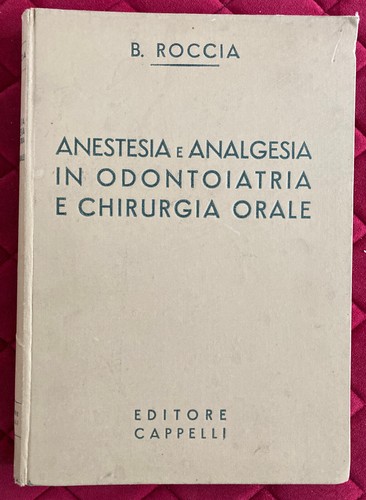 Anestesia analgesia in - anestesia, e