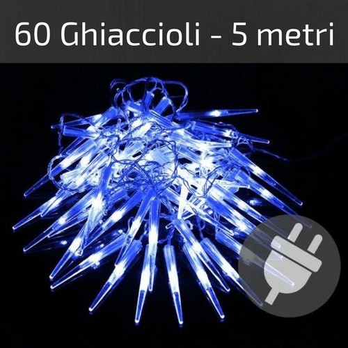 Ghiaccioli luminosi natalizi - ghiaccioli,