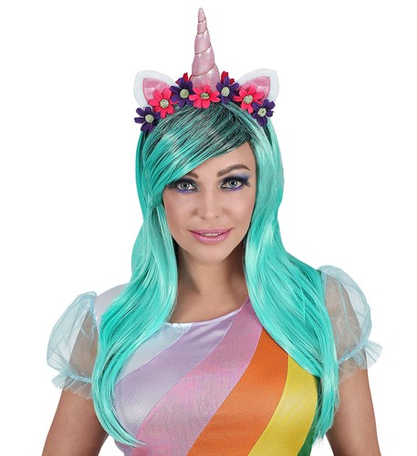 Parrucca unicorno con