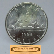 1965 Canada dollaro d'argento - #C53435NQ