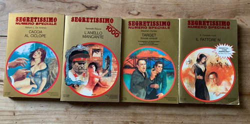 Mondadori segretissimo numeri - mondadori, segretissimo-numeri
