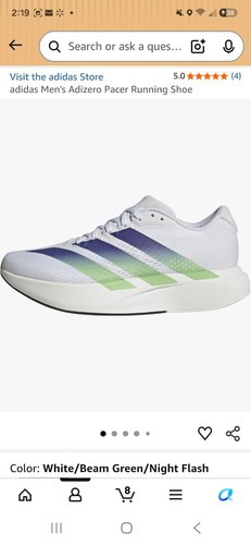 Scarpa corsa adidas - da,
