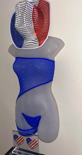 Exotic dancewear blue - exotic,