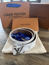 Cintura LV bianca Unisex 110cm