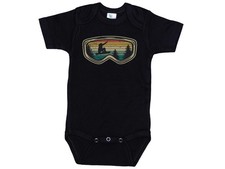 Occhiali da snowboard, vestito