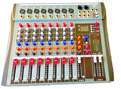 Mixer scheda audio canali - 8,