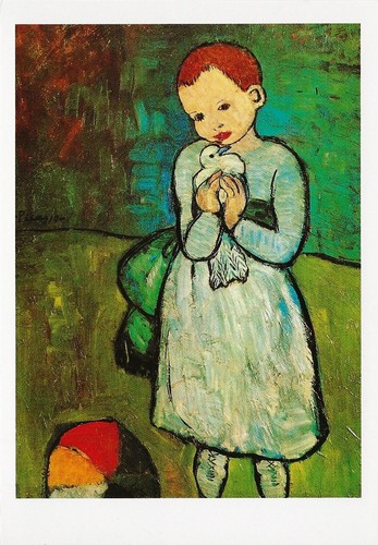 Cartolina pablo picasso - cartolina,