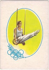 OLIMPIADI 1960 ANELLI - GINNASTICA - RIPRODUZIONE DA ORIGINALE -34461-