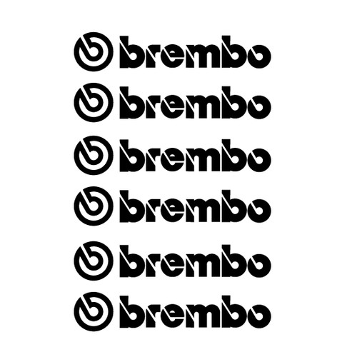 Adesivi brembo style - brembo,