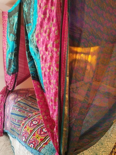 Tenda baldacchino letto - a,