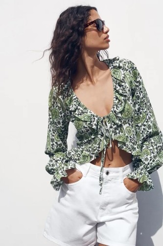 Blusa donna zara - donna, lunga