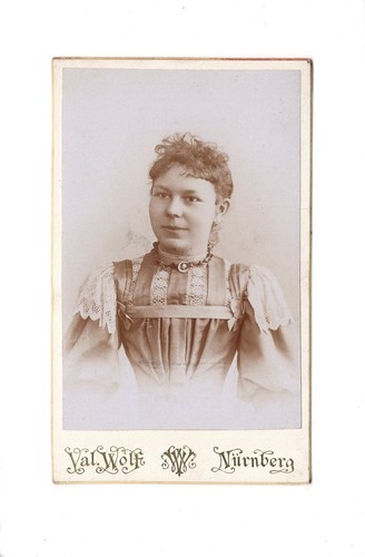 Foto cdv ritratto - foto, donna