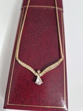 Collana vintage con strass