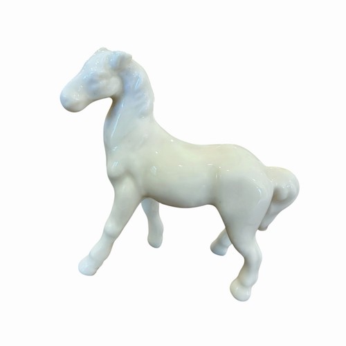 Statuina cavallo bianco