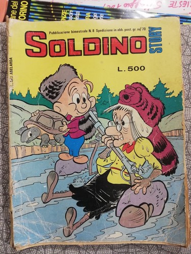 Fumetto vintage soldino story - fumetto,