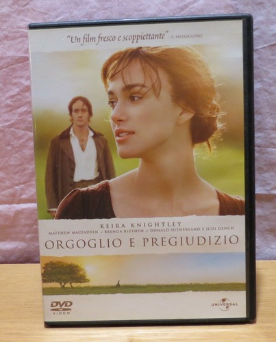Dvd orgoglio e pregiudizio - orgoglio,