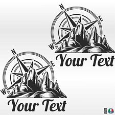 2 Sticker Adesivi ROSA DEI