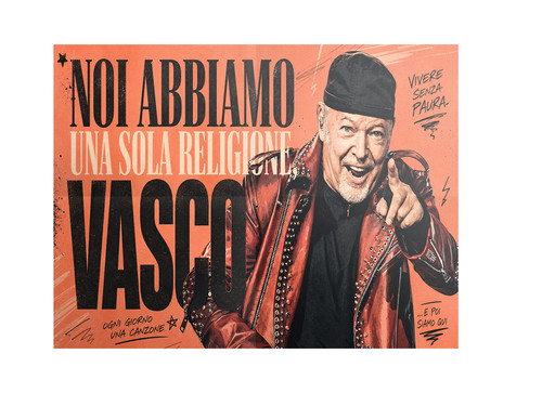 Vasco rossi poster - vasco, 70x100