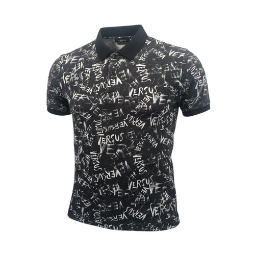 Polo uomo versace logo - versace,
