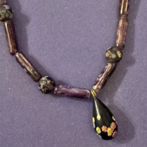 Collana con ciondolo perle - , e