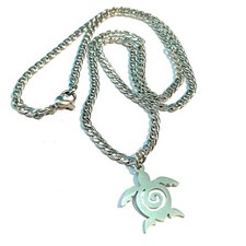 Collana in acciaio inox da