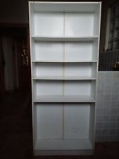 Scaffale IKEA bianco 174 x 74. Ripiani regolabili in altezza. Complet. smontato