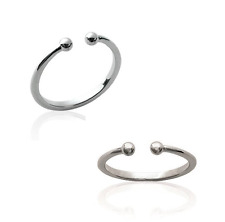 Alleanza Anello Aperta Argento