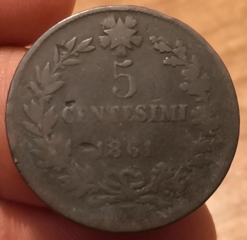 Moneta centesimi 1861 - centesimi,