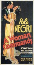 Una donna comanda 1932 poster