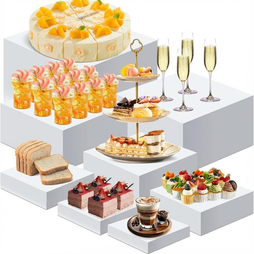 Set alzate buffet acrilico 8 - acrilico,
