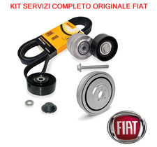 KIT CINGHIA SERVIZI + PULEGGIA ALBERO MOTORE COMPLETO ALFA ROMEO 159 1.9 JTDM