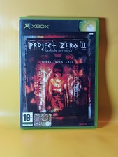 Gioco Xbox primo modello Project Zero II Crimson Butterfly pegi 16