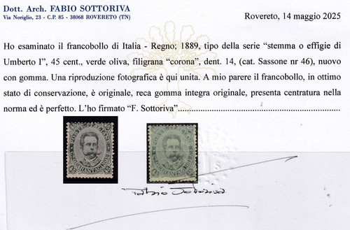 V080 regno italia 45 - regno, –
