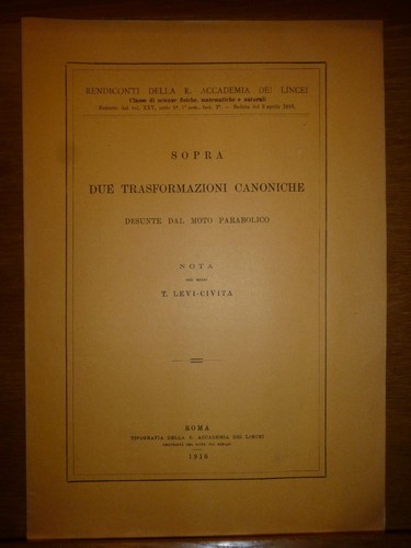 Levi civita due - t.,