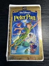 Vintage Disney Peter Pan VHS