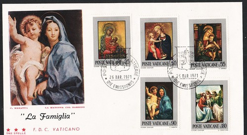 Poste vaticane 1971 - poste,