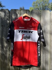 Trek Segafredo Santini Uomo XL Kit Ciclismo Rosso/Bianco/Nero Strada/Ghiaiaia/MTB