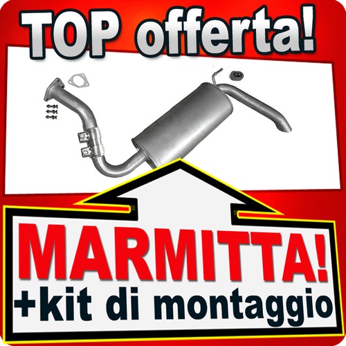 Silenziatore posteriore per - silenziatore,