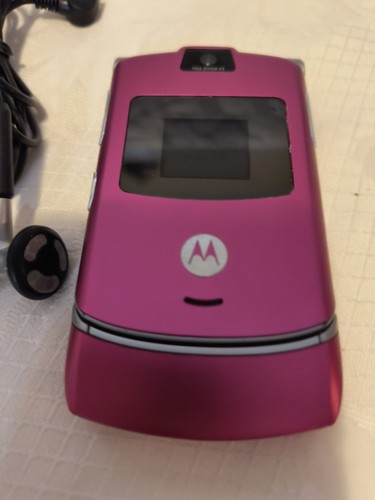 Motorola razor rosa - motorola, 3