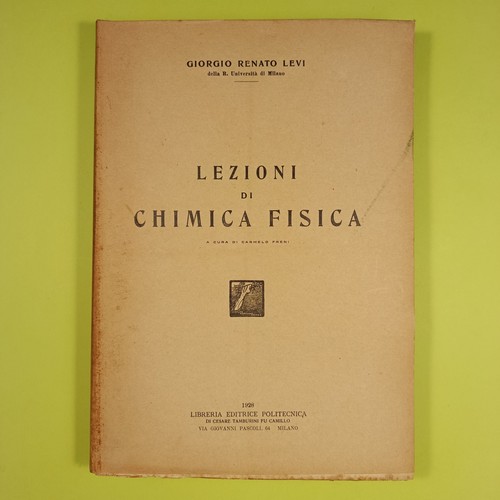 Lezioni chimica fisica levi - di,