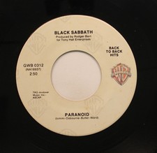 Black Sabbath - 45 RPM 7"