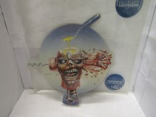 LP IRON MAIDEN can i play with madness rare uk shaped picture disc -