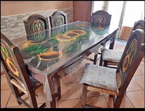 Tavolo legno con sedie - tavolo,